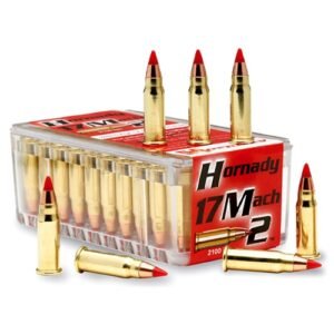 Hornady Varmint Express Ammunition 17 Hornady Mach 2 (HM2) 17 Grain V-MAX