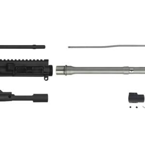 Alexander Arms Upper Receiver Build Kit AR-15 Pistol 6.5 Grendel 11.5″ Stainless Steel Barrel 5/8″-24 Thread Black