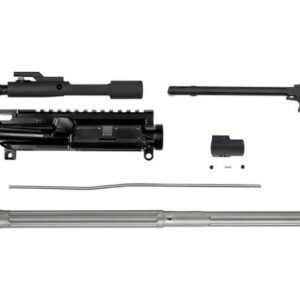Alexander Arms Upper Receiver Build Kit AR-15 6.5 Grendel 18″ Stainless Steel Fluted Barrel 5/8″-24 Thread Black