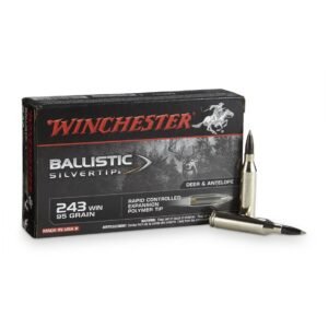 Winchester Supreme Ballistic Silvertip, .243 Winchester, BST, 95 Grain, 20 Rounds