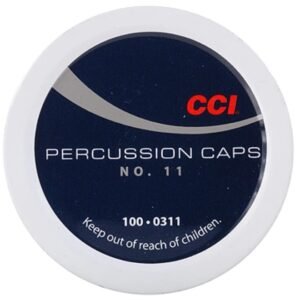 CCI Percussion Caps #11 Box of 1000 (10 Cans of 100)