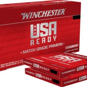 Winchester USA Ready Large Rifle Match Primers Box of 1000 (10 Trays of 100)