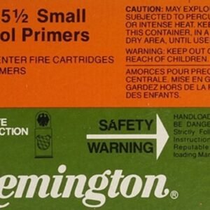 Remington Small Pistol Primers #5-1/2 Box of 1000 (10 Trays of 100)