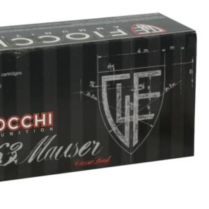 Fiocchi Ammunition 30 Mauser (7.63mm) 88 Grain Full Metal Jacket Box of 50×20(1000 rounds