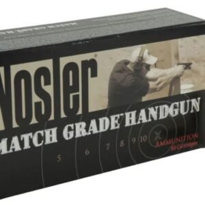 Nosler Match Grade Ammunition 10mm Auto 180 Grain Jacketed Hollow Point