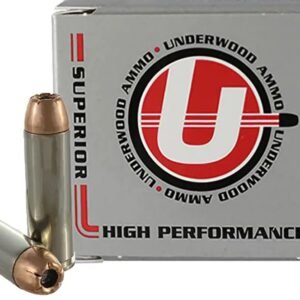 Underwood Ammunition 500 S&W Magnum 350 Grain Hornady XTP Jacketed Hollow Point Box of 20