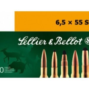 Sellier and Bellot 6.5X55SW 140 Grain Full Metal Jacket 20rds