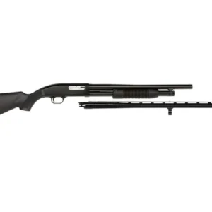 Mossberg Maverick 88 Security Combo 12 Gauge Pump Action Shotgun 28/18.5″ Barrel Black
