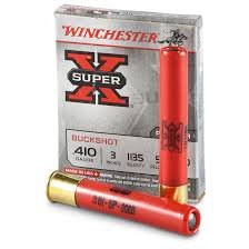 Winchester super X 410 shells  5 rds