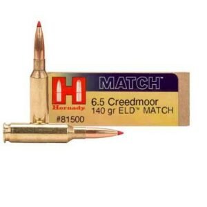 Hornady Match 6.5 Creedmoor 20rd Ammo